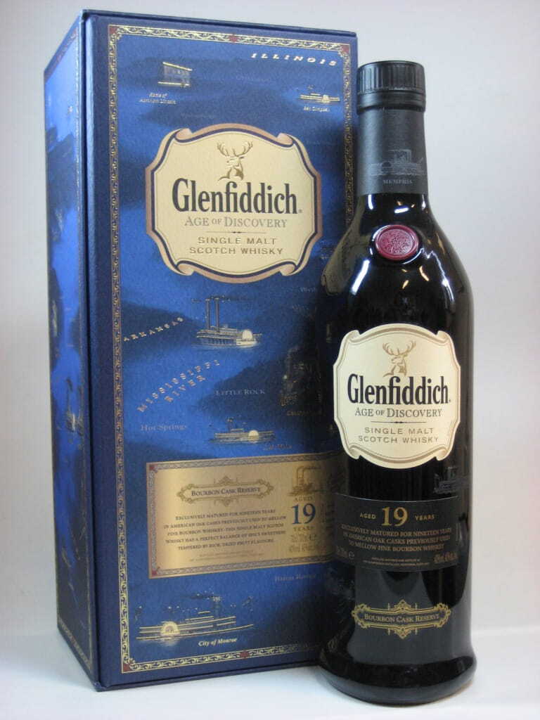 Glenfiddich 19 Jahre - Age of Discovery - Bourbon Cask Finish 40%vol. 0,7l