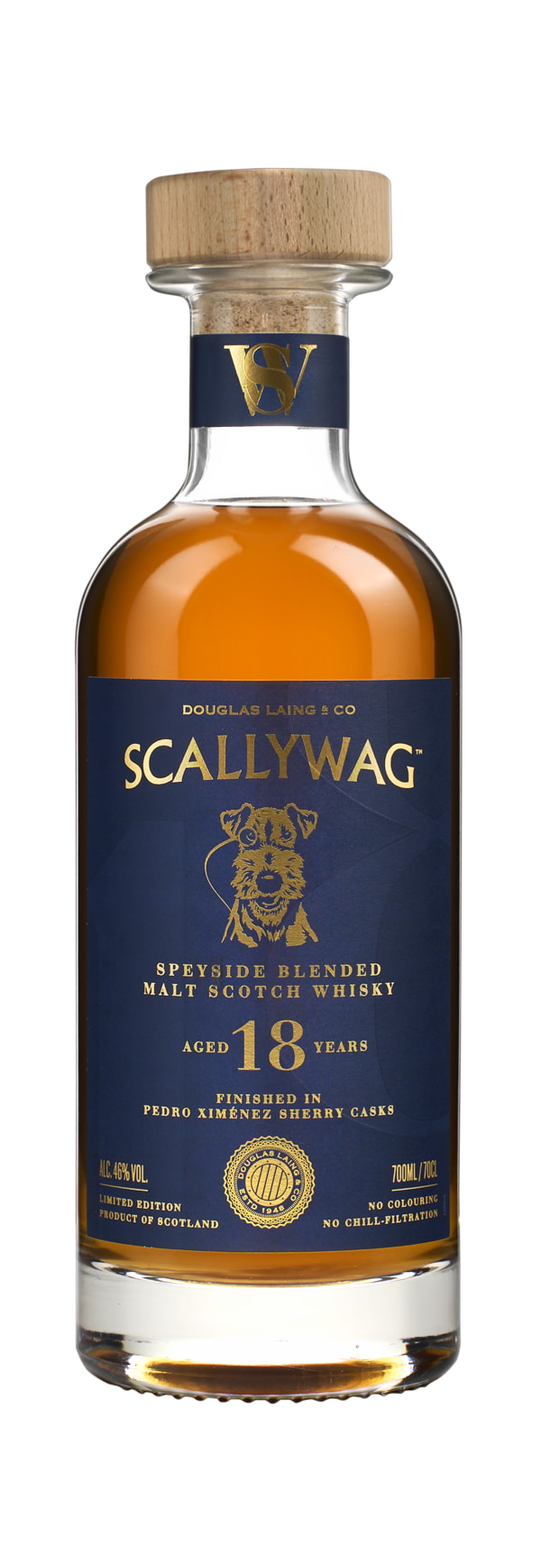 Scallywag 18 Year Old, Pedro Ximénez Sherry Cask, 2008, Douglas Laing, 46%