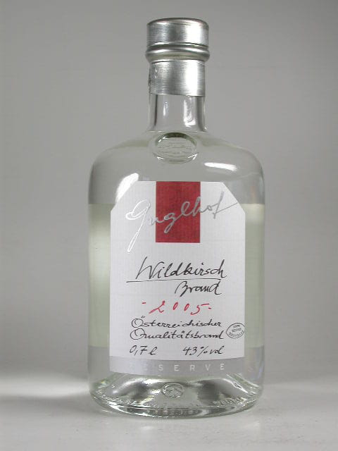 Wildkirschbrand 2005 Reserve Guglhof 43%vol. 0,7l
