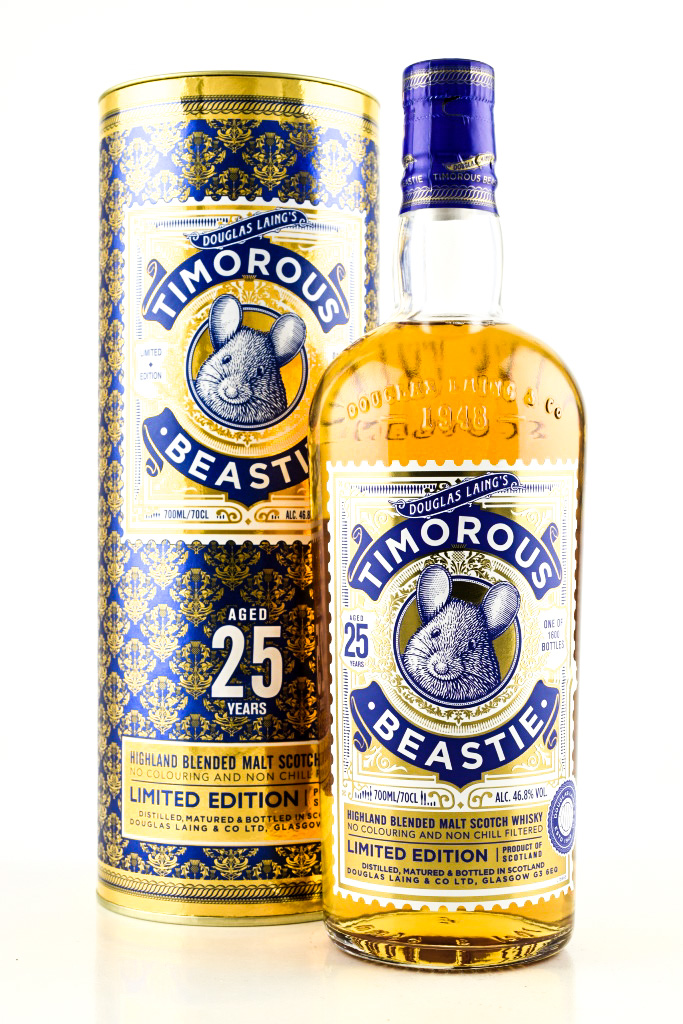 Timorous Beastie 25 year old Limited Edition Douglas Laing 46,8%vol. 0,7l Timorous Beastie 25 year old Limited Edition Douglas Laing 46,8%vol. 0,7l