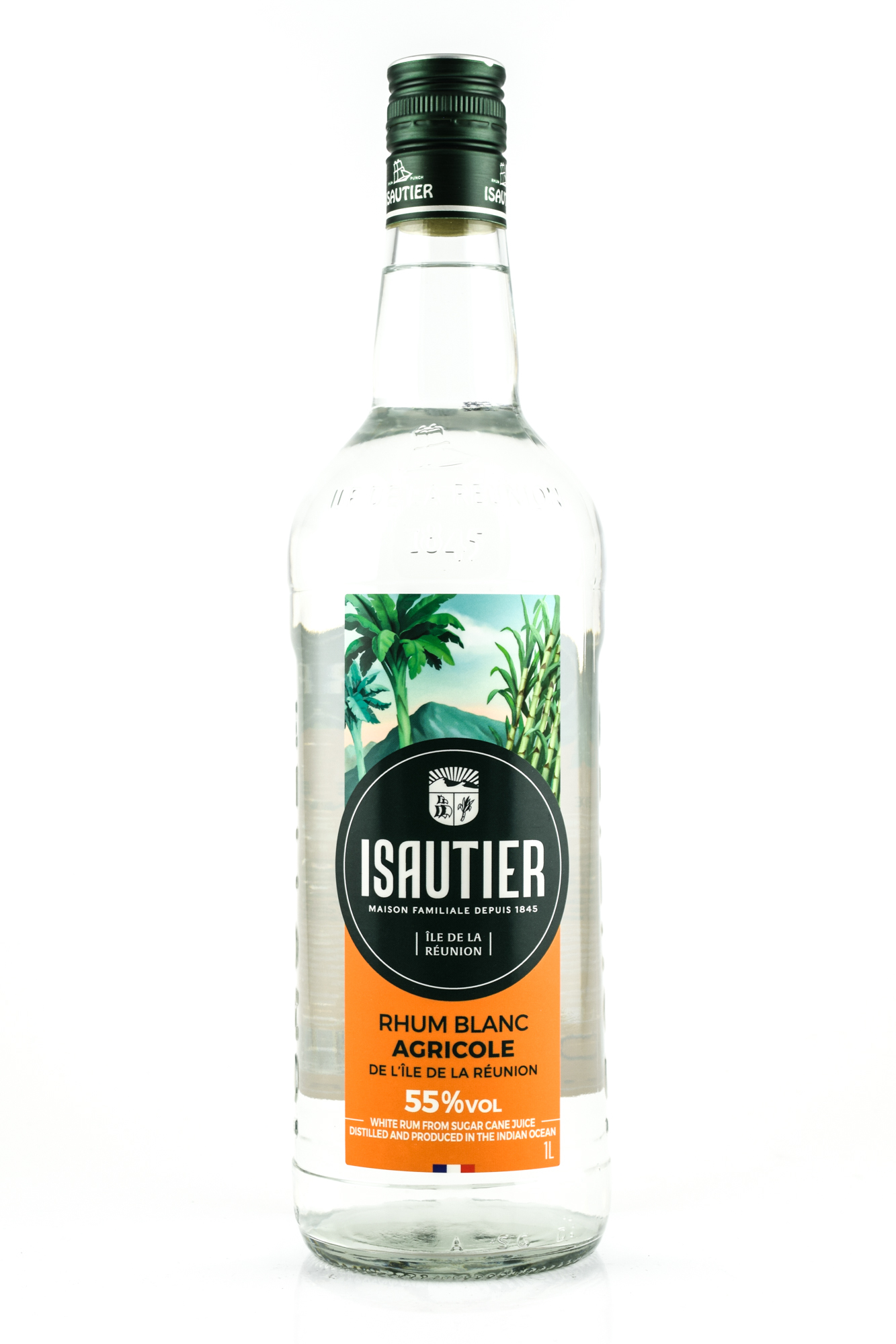 Isautier Rhum Blanc Agricole 55%vol. 1,0l
