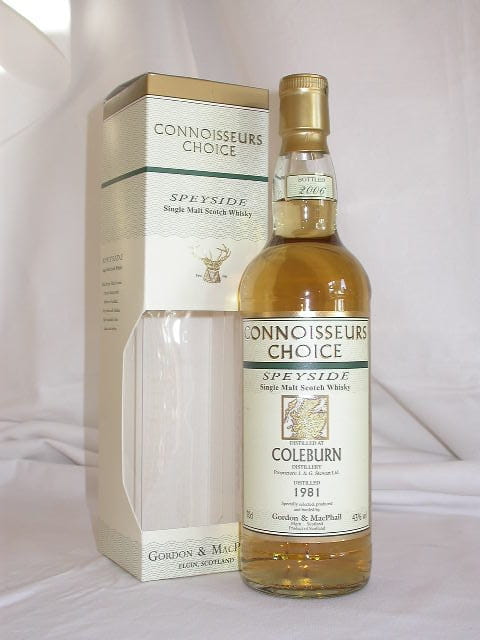 Coleburn 1981/2006 Gordon & MacPhail Connoisseurs Choice 43%vol. 0,7l