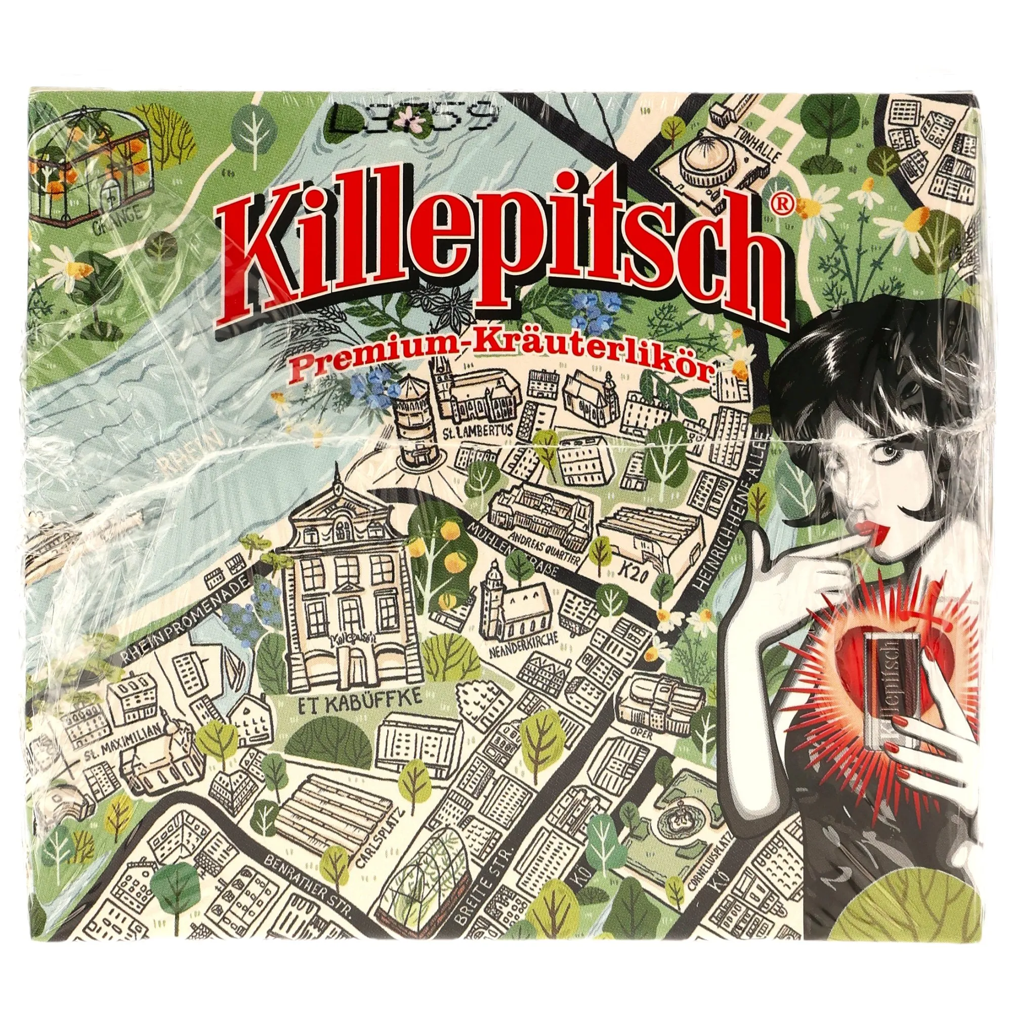 Killepitsch Kräuterlikör 12x20ml Box Abgabe nur als VE