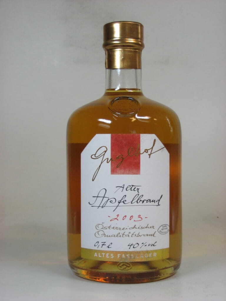 Alter Apfelbrand 2003 Guglhof 40%vol. 0,7l