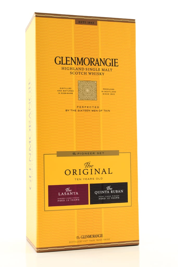 Glenmorangie Pioneer pack 40/43/46% vol. 0,8l Glenmorangie Pioneer pack 40/43/46% vol. 0,8l