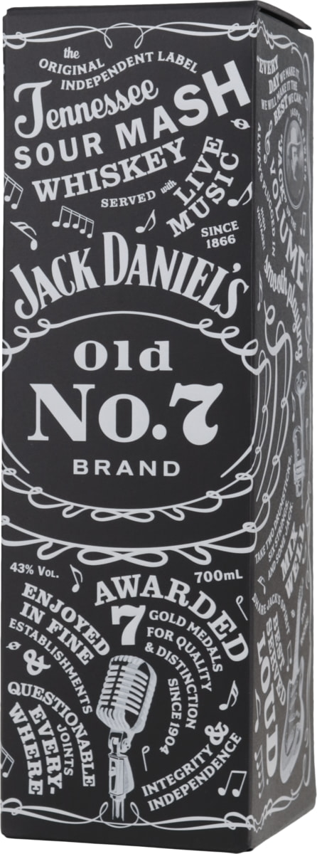 Jack Daniels Old No. 7 Brand - Limited Edition 43%