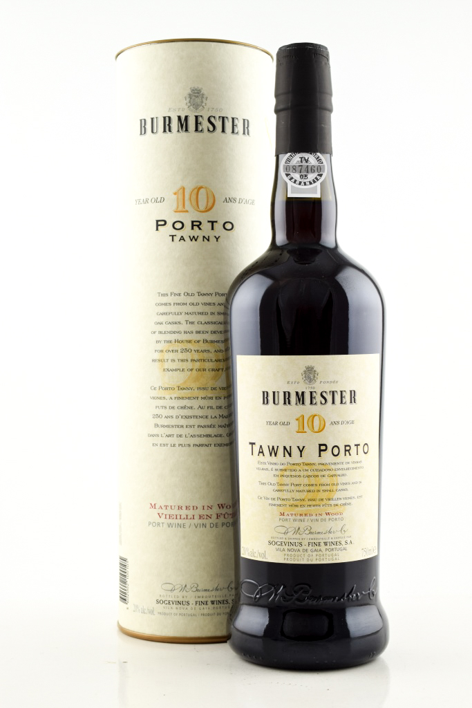 *Burmester Tawny 10 Jahre 20%vol. 0,75l - ohne Geschenkdose