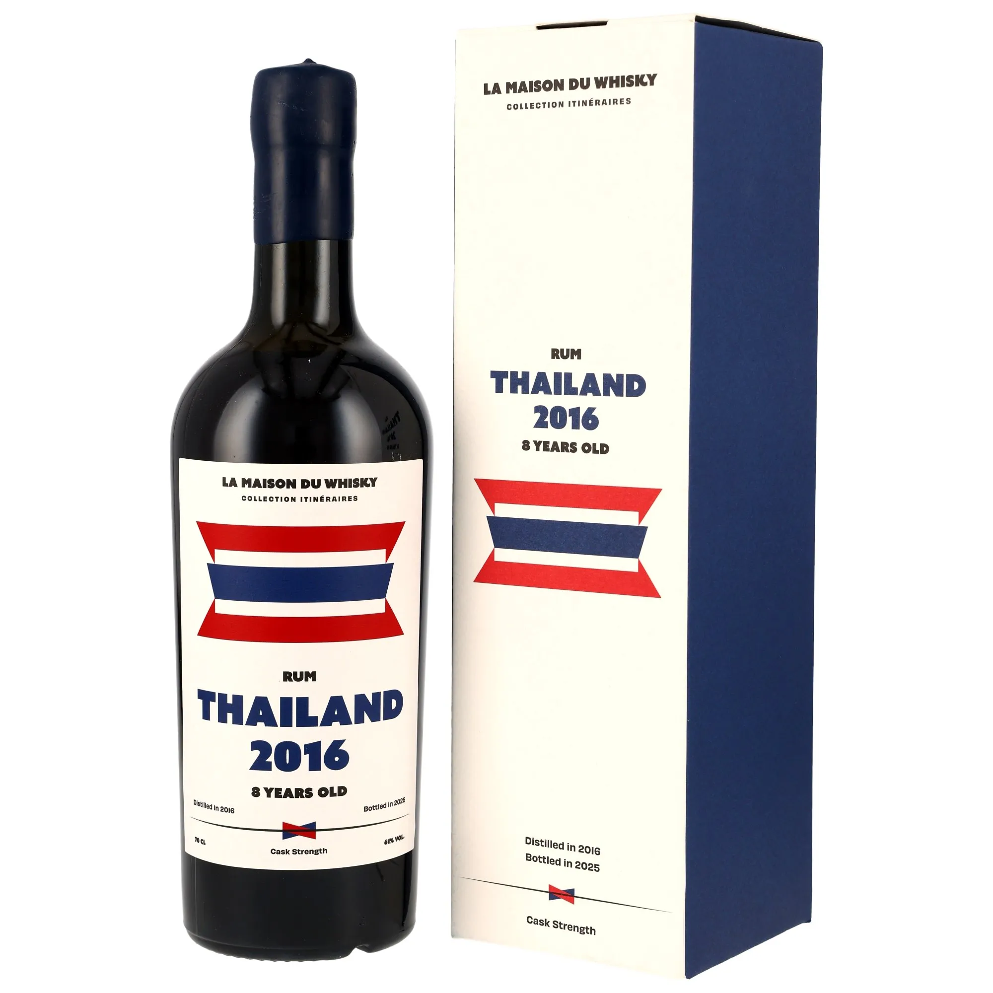 Thailand 2016/2025 - 8 Jahre - Single Bourbon Cask #TH16TBB4 - Flag Series