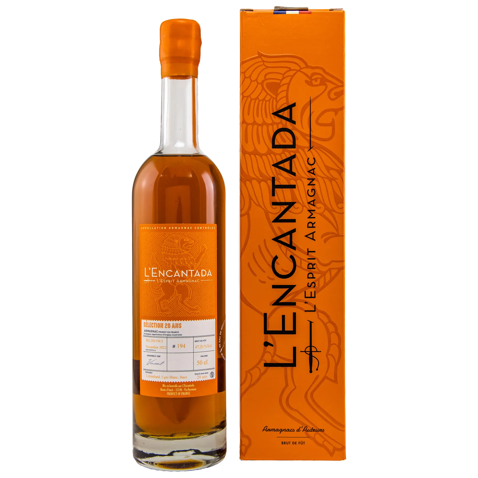 L'Encantada Sélection 20 Year Old - 47,2%