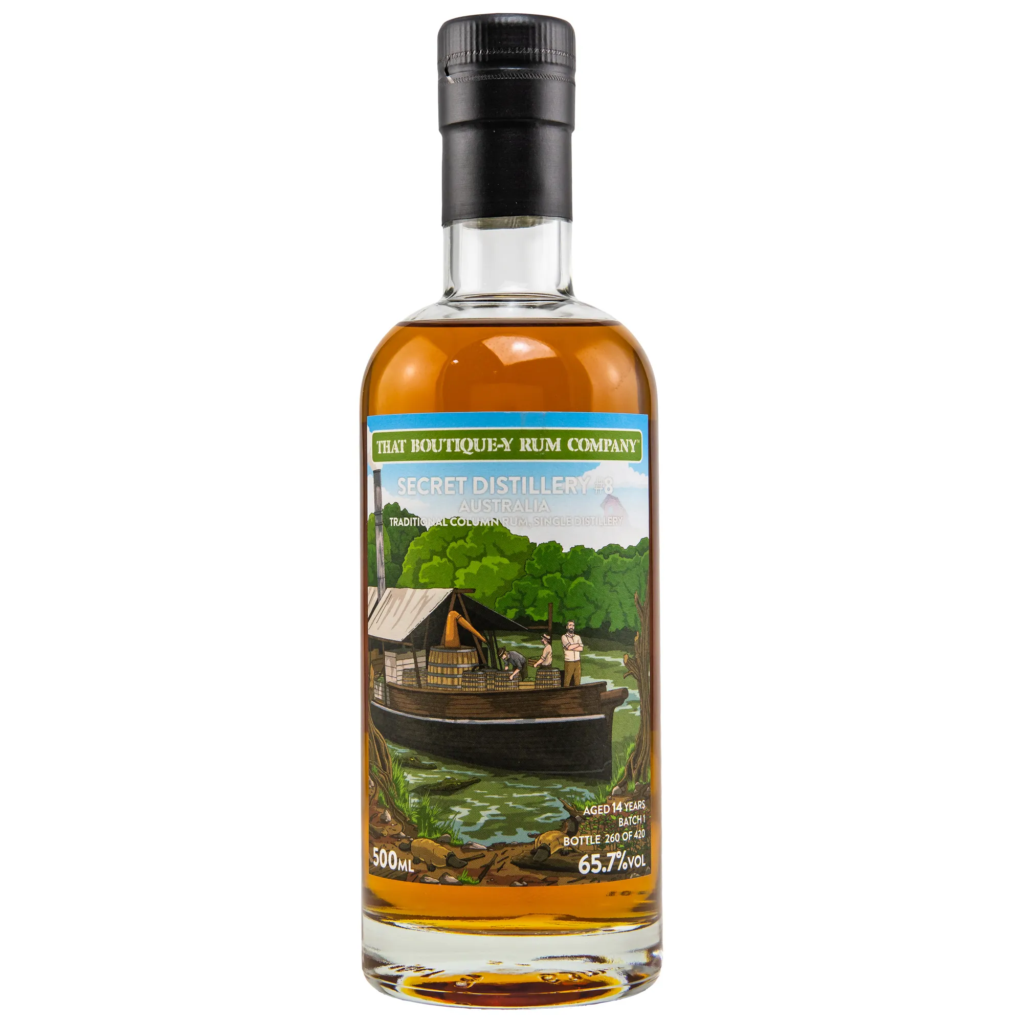 Secret Distillery #8 14 Jahre Rum - Batch 1 (That Boutique-y Rum Company)