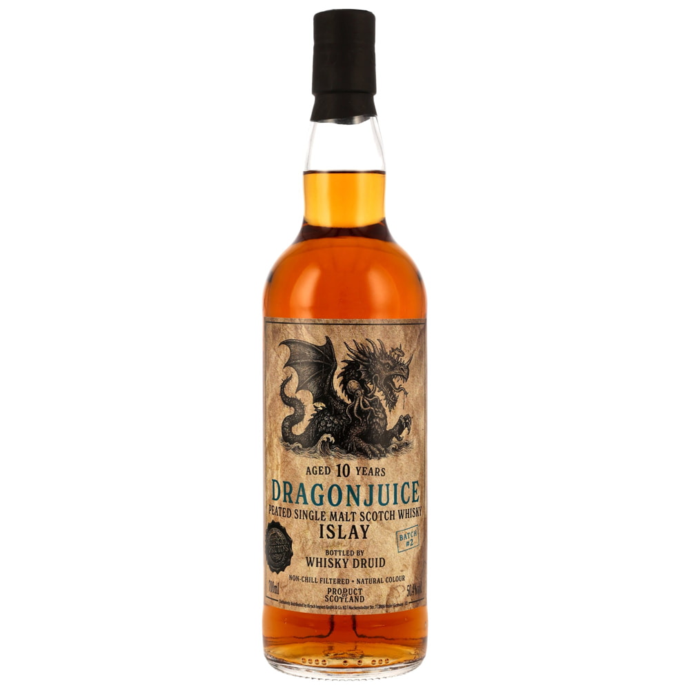 Dragonjuice 10 Jahre Islay Peated Batch #2 Whisky Druid