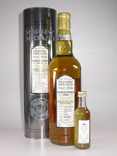Glenrothes 1998/2010 Bourbon/Yquem Murray McDavid 46%vol. Sample 0,05l