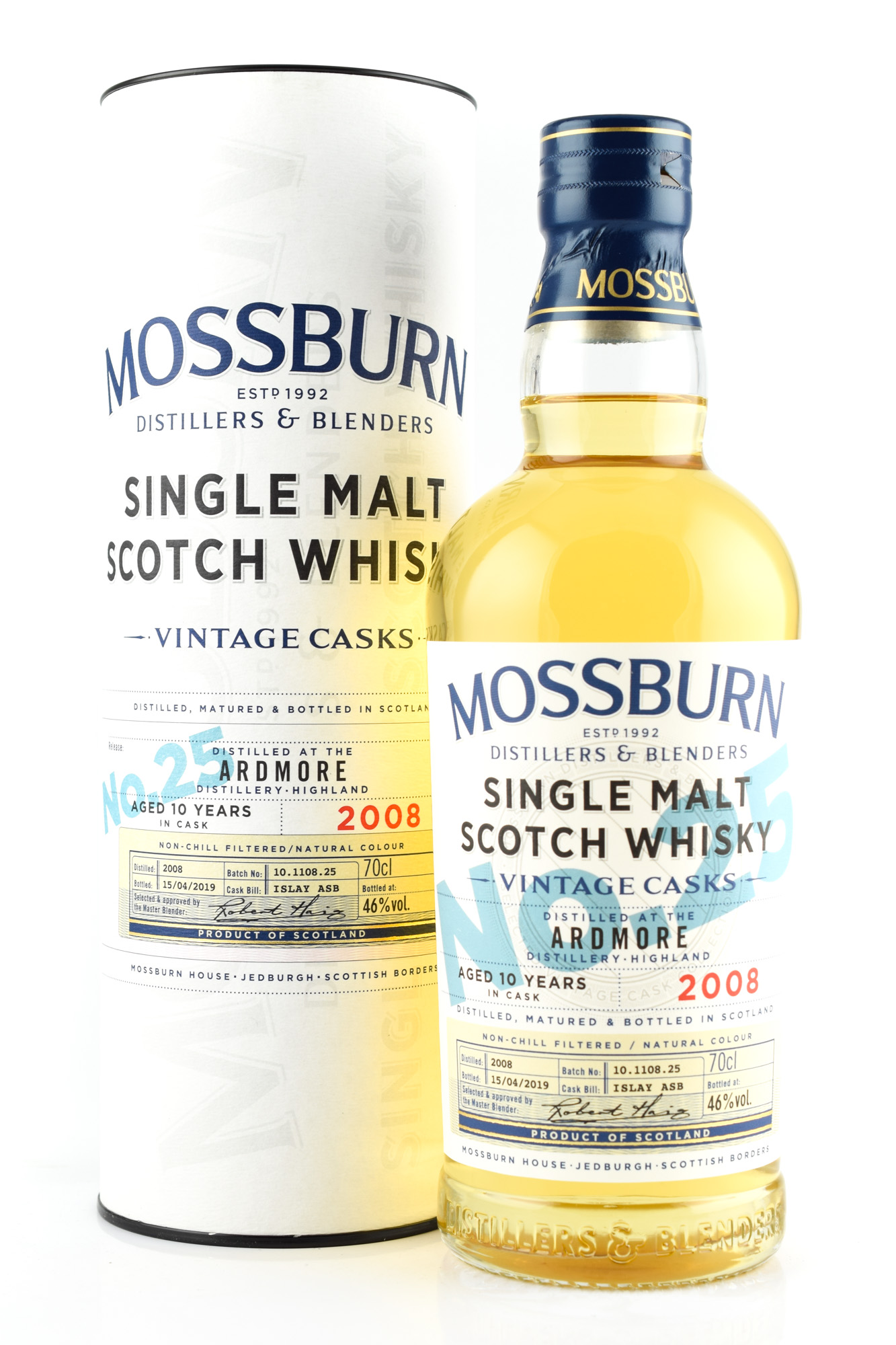 Mossburn Vintage Casks No. 25 Ardmore 10 Jahre 46%vol. 0,7l