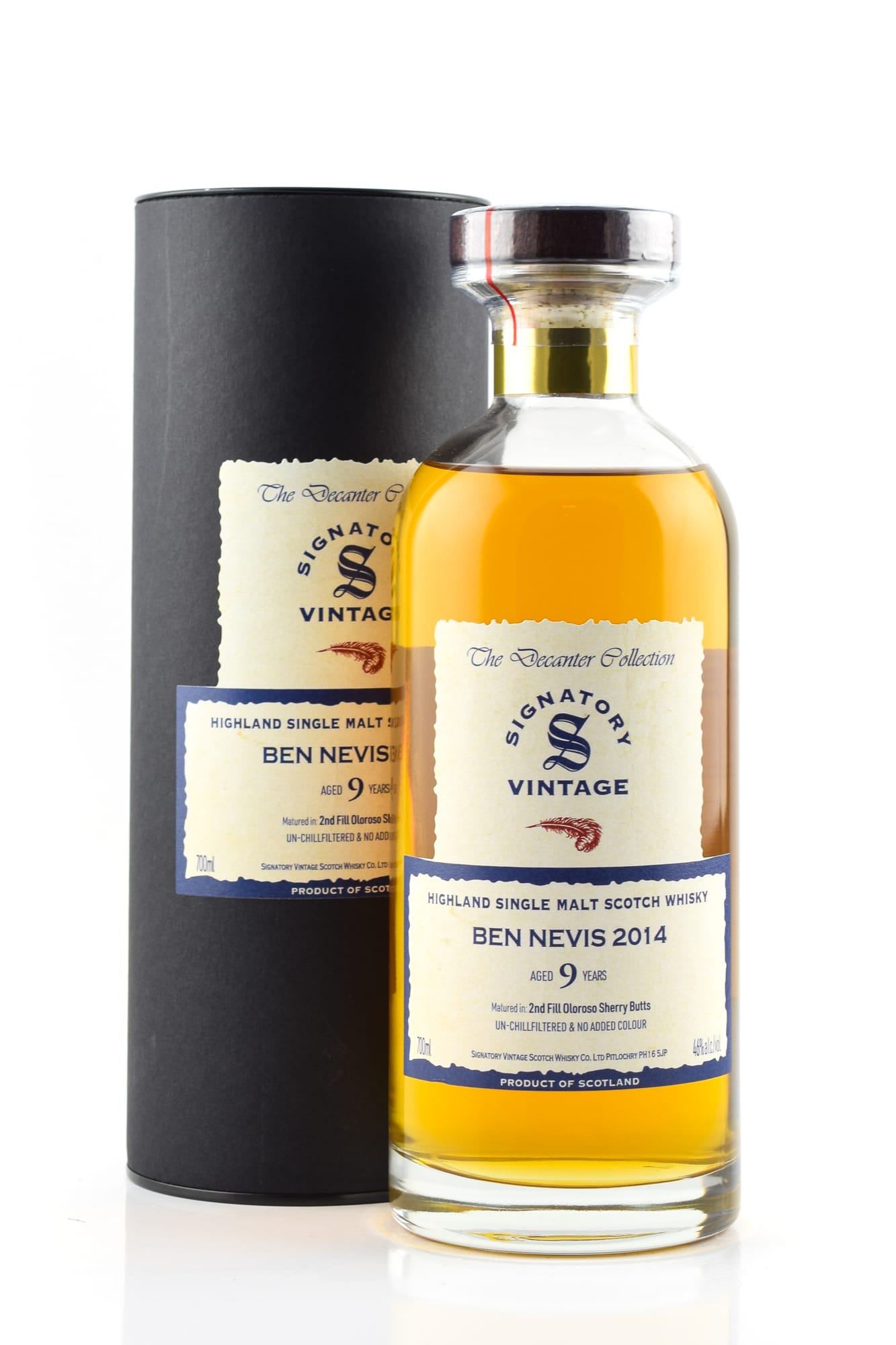 Ben Nevis 9 Jahre 2014/2024 2nd-fill Oloroso Sherry Butts The Decanter Collection