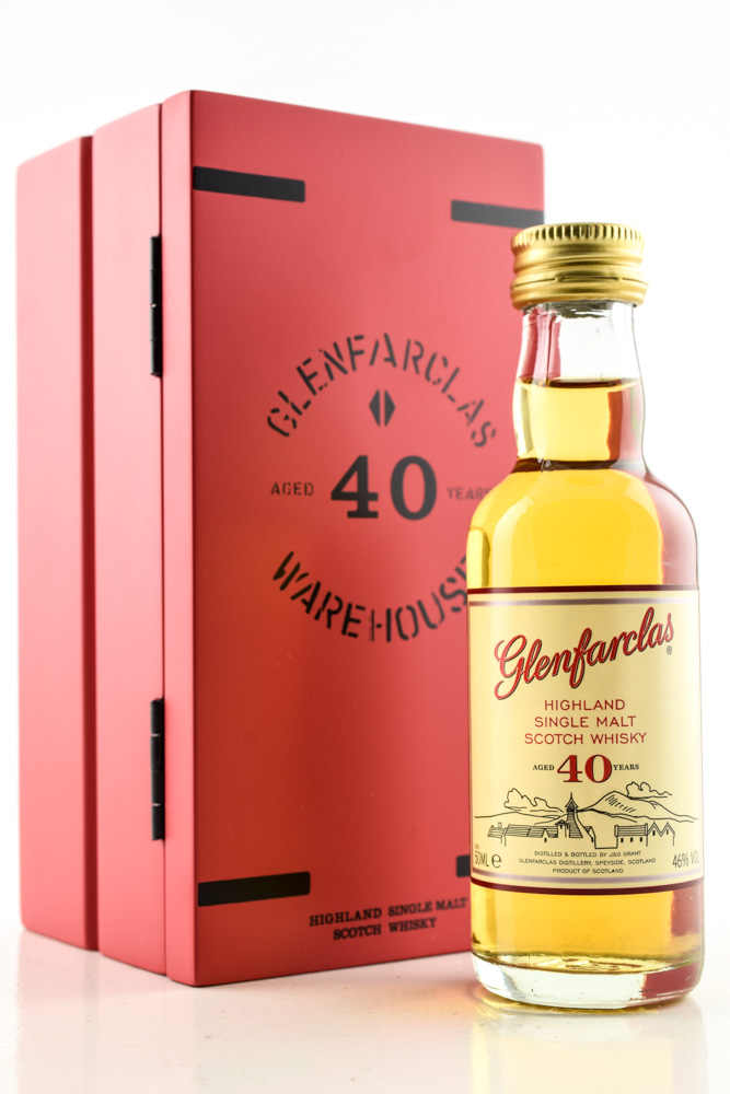Glenfarclas 40 Jahre 43%vol. 0,05l Glenfarclas 40 Jahre 43%vol. 0,05l