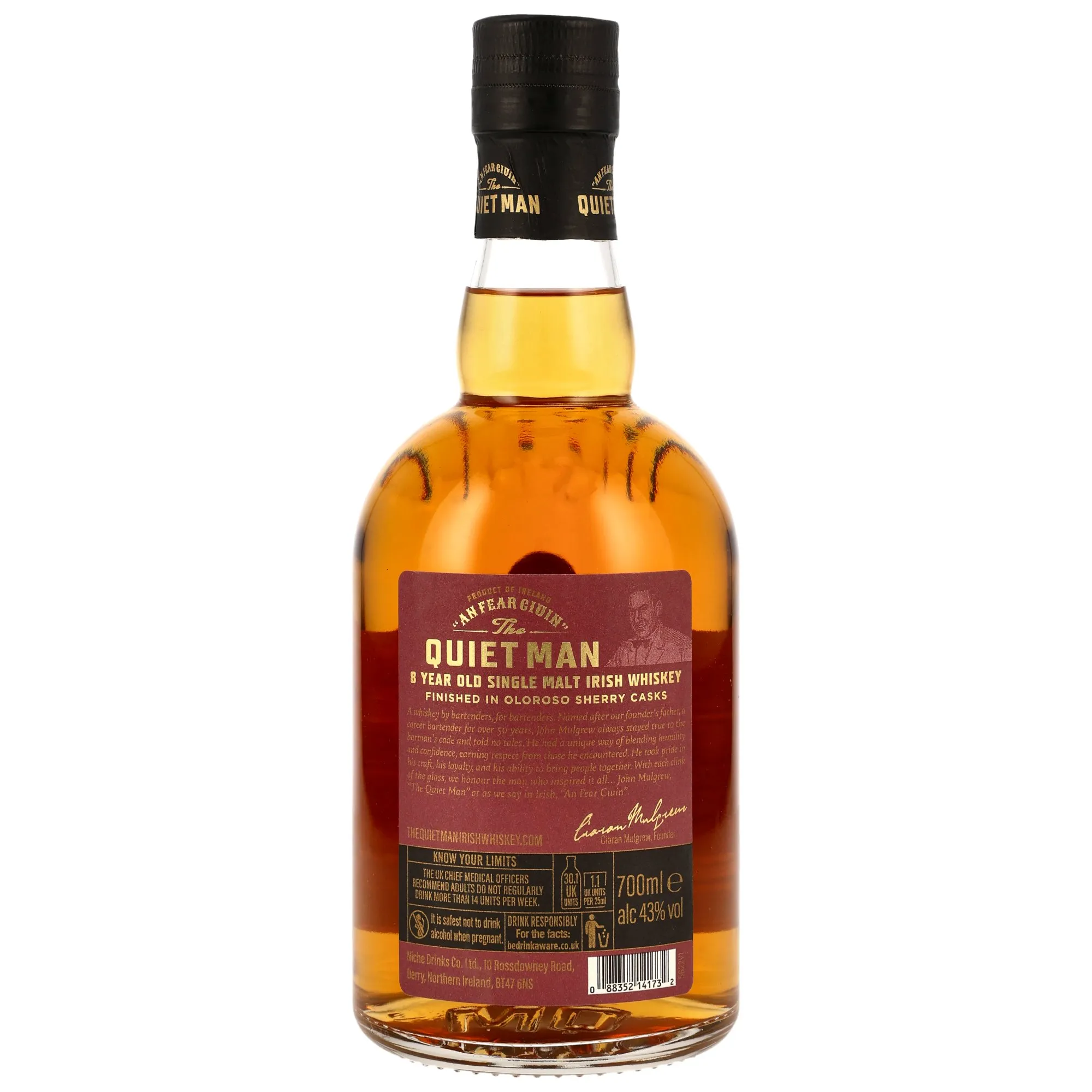 Quiet Man 8 Jahre Oloroso Sherry Finish