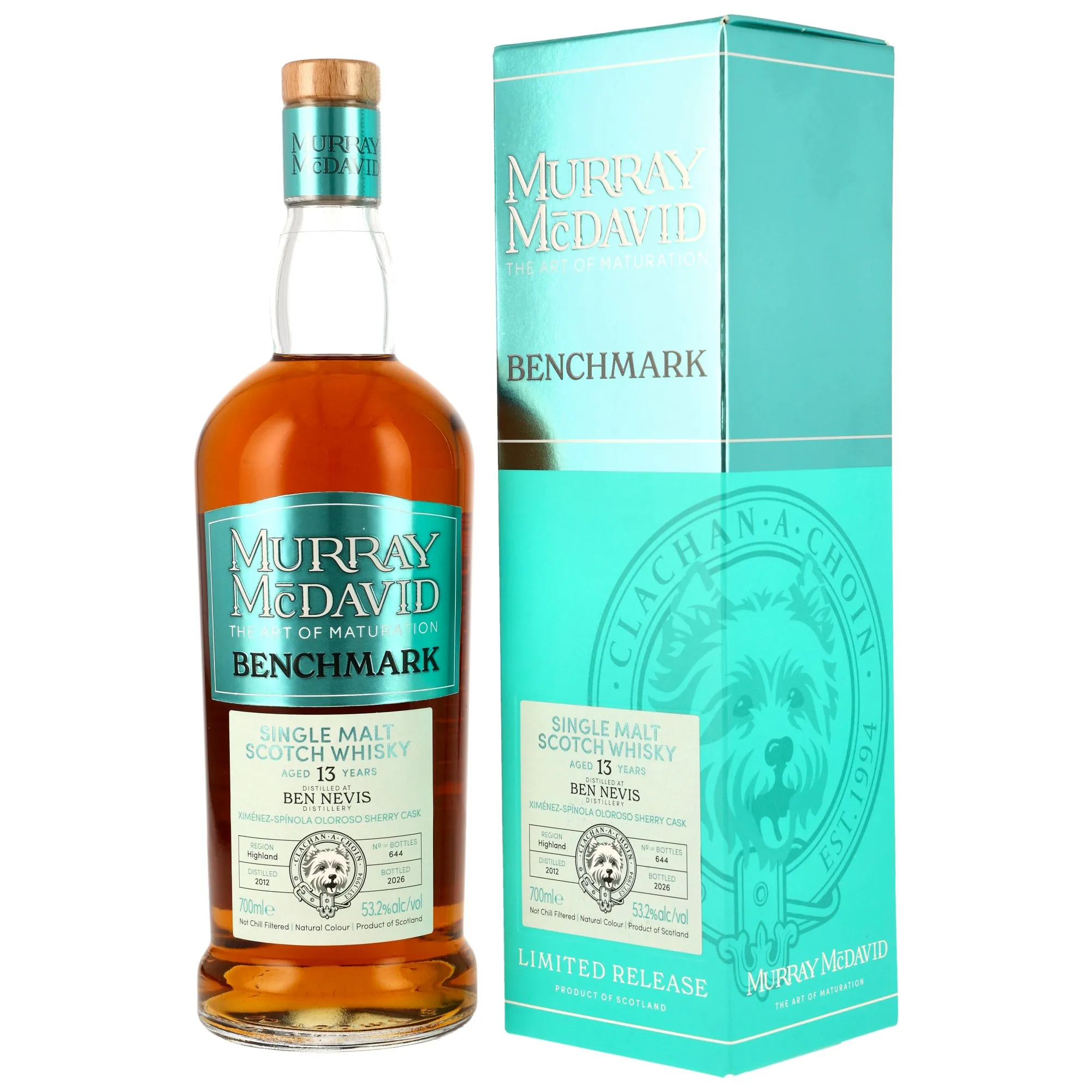 Ben Nevis 2012/2026 - 13 Year Old - Oloroso Cask - Murray McDavid