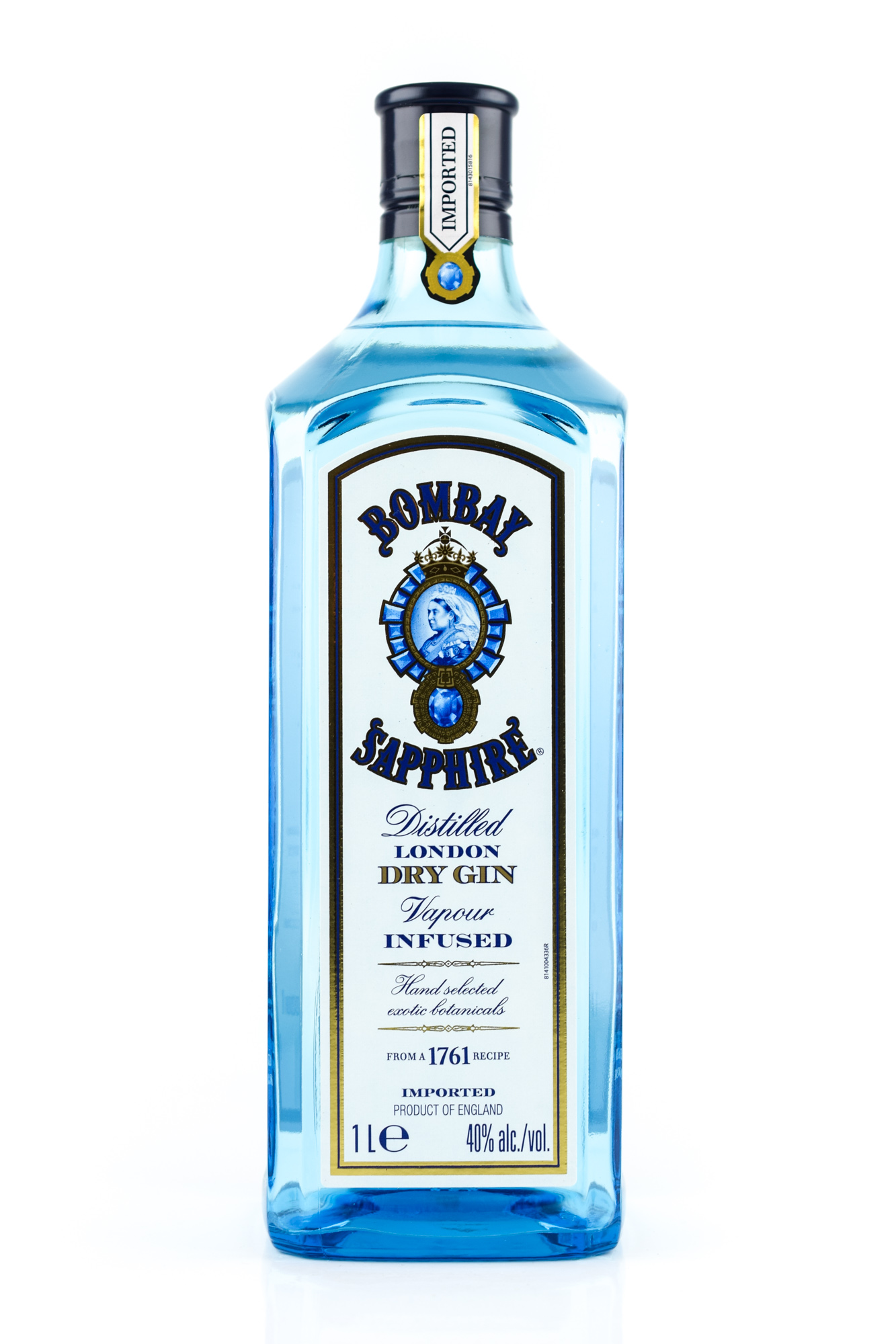 Bombay Sapphire Gin 40%vol. 1,0l