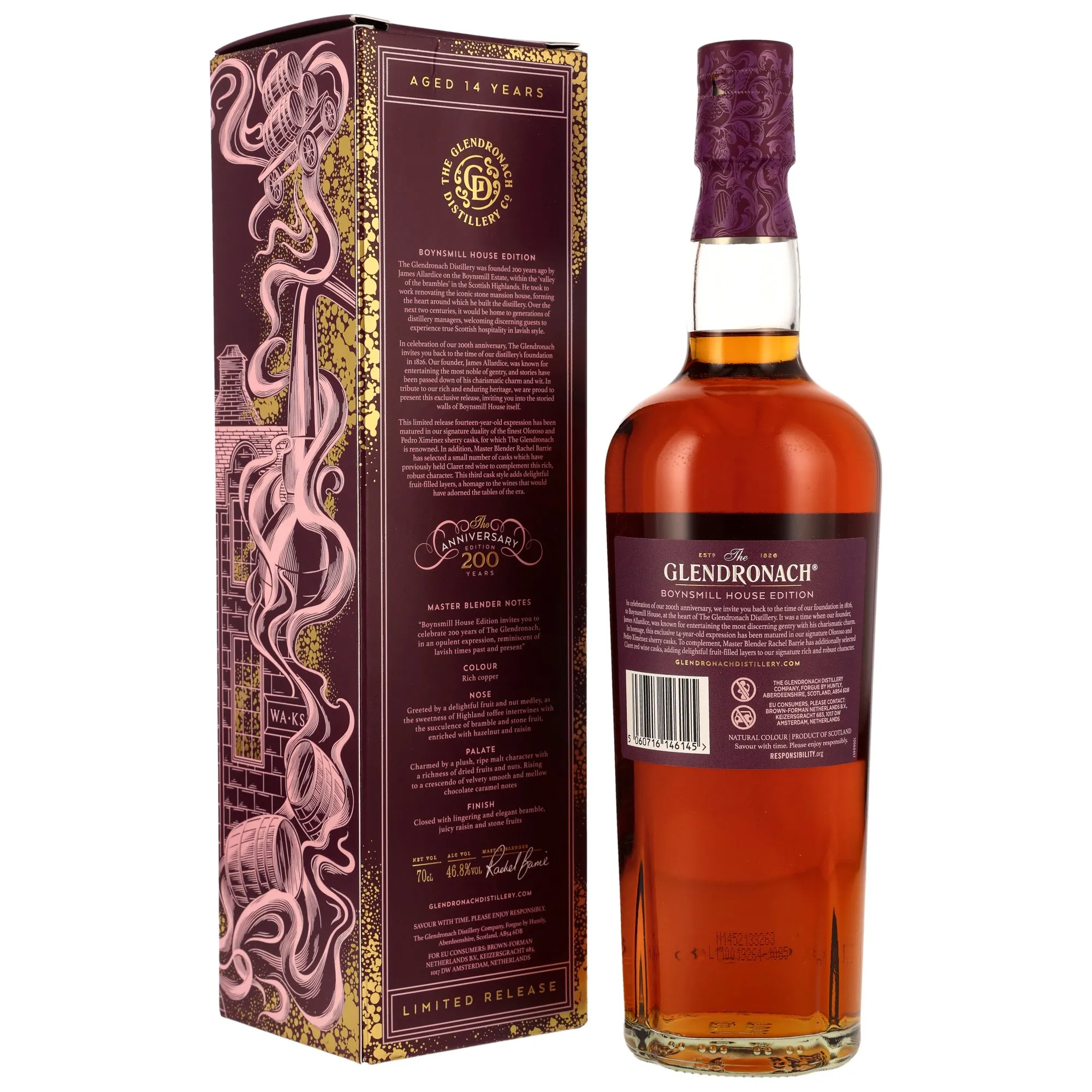 Glendronach 14 year old Boynsmill House Edition