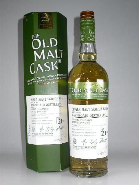 Laphroaig 21 Jahre 1988/2009 Douglas Laing "Old Malt Cask" 50%vol. 0,7l