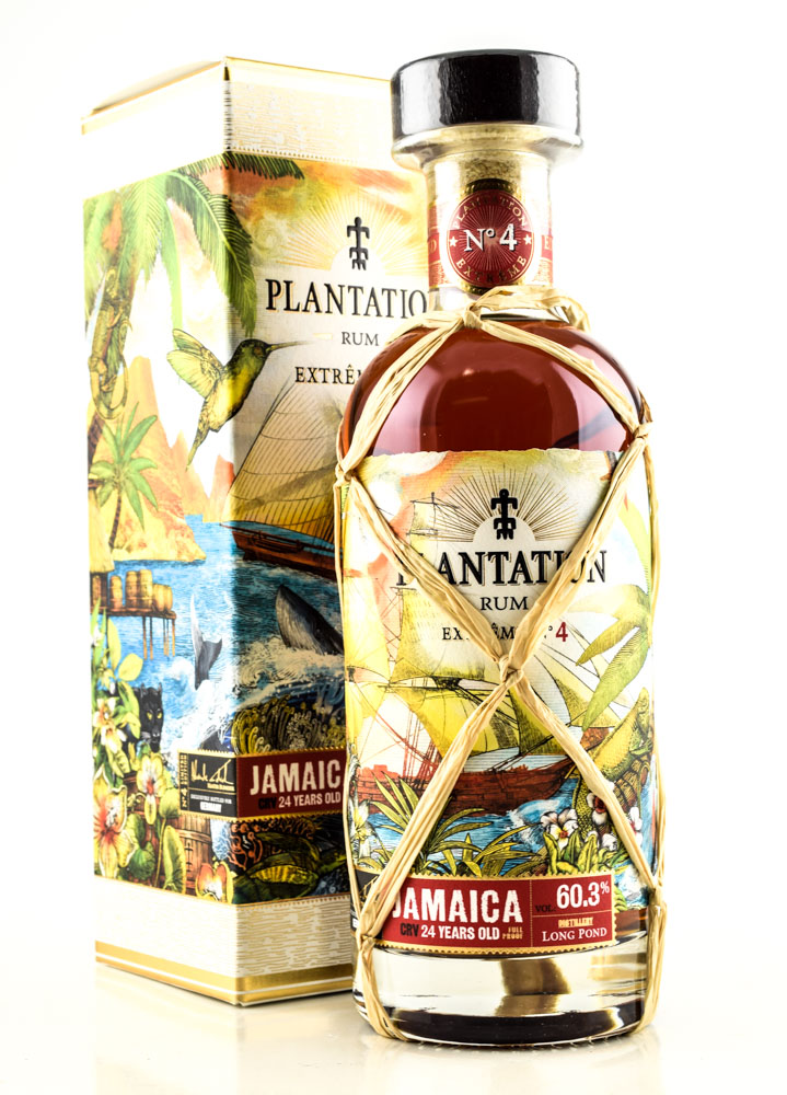 Plantation Extreme No. 4 Jamaica 24 year old 60,3%vol. 0,7l Plantation Extreme No. 4 Jamaica 24 year old 60,3%vol. 0,7l
