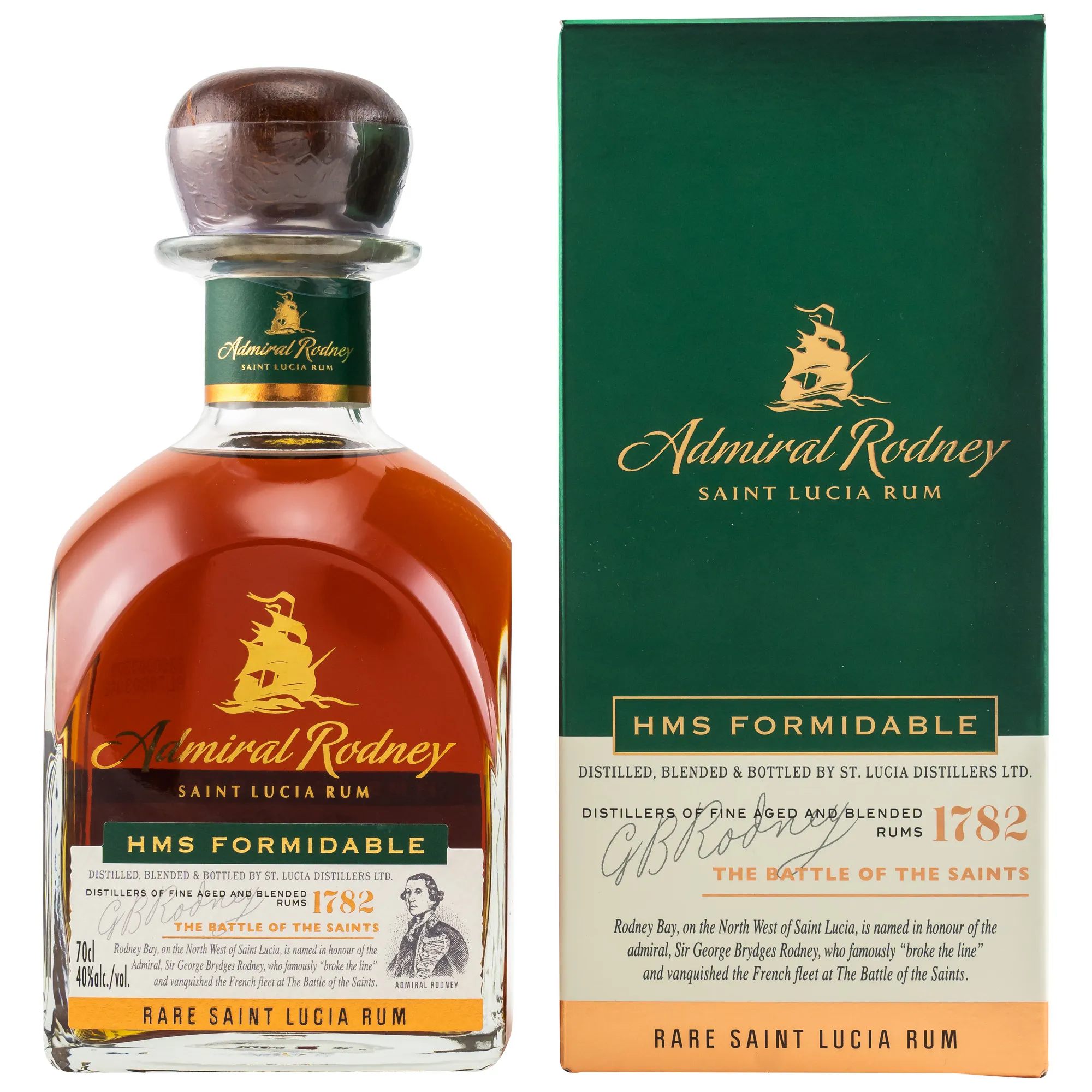 Admiral Rodney Rum - HMS Formidable