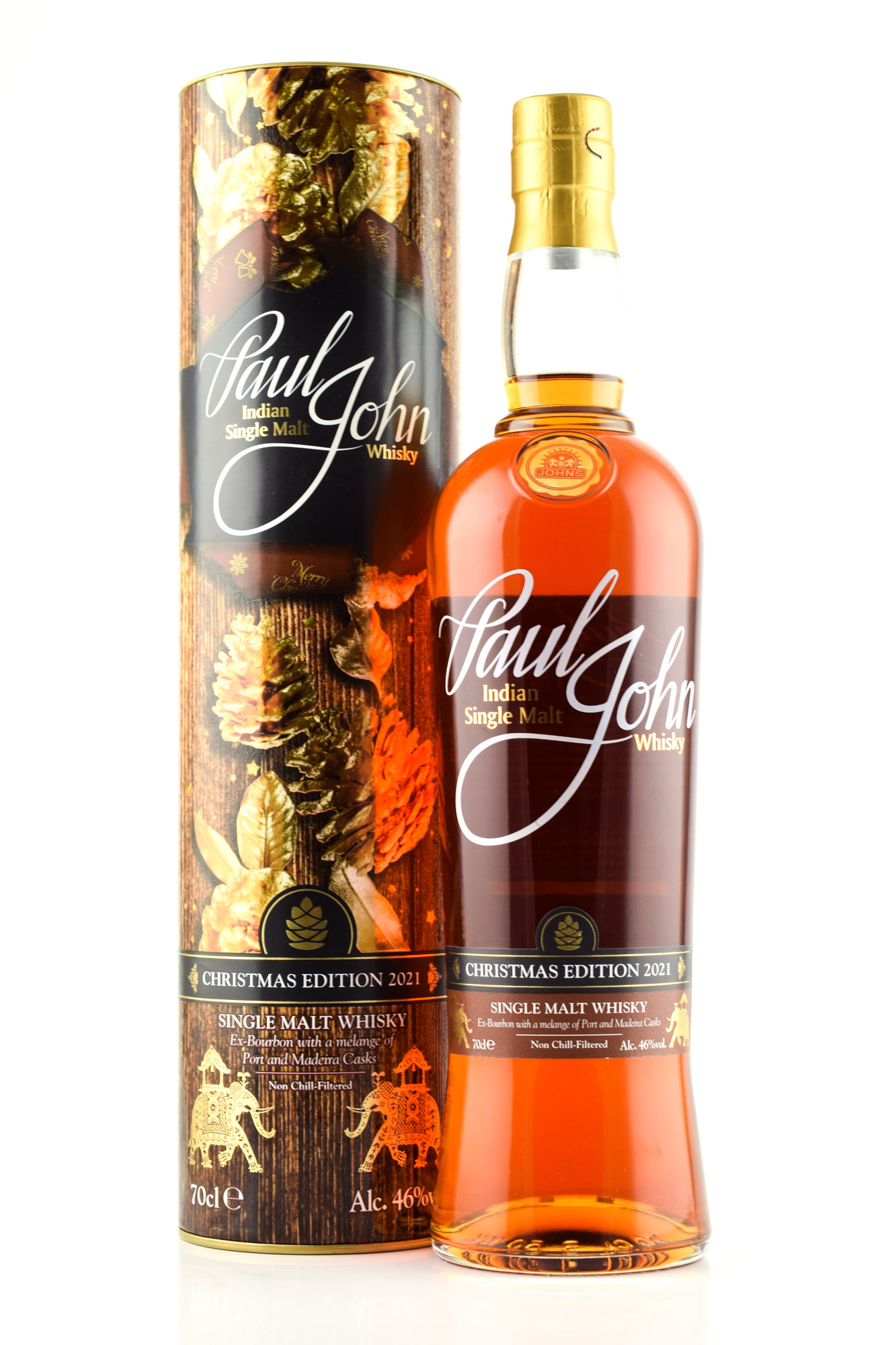 Paul John Christmas Edition 2021 46%vol. 0,7l Paul John Christmas Edition 2021 46%vol. 0,7l