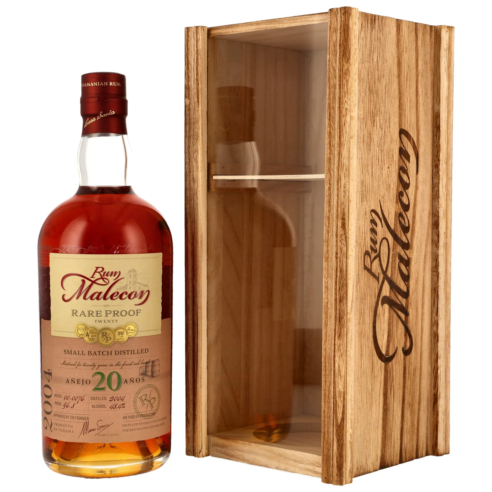 Malecon 20 Jahre Rare Proof - 2004