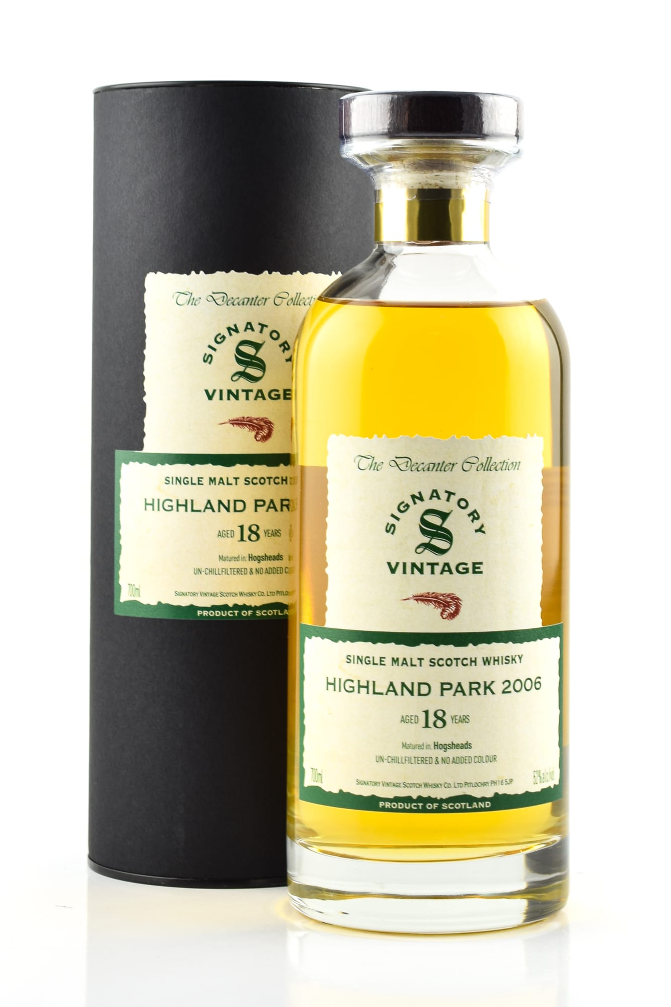 Highland Park 18 Jahre 2006/2024 Hogsheads The Decanter Collection