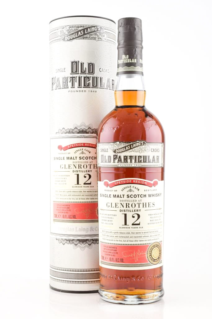 Glenrothes 12 Year Old Sherry Butt 2004/2016 Douglas Laing "Old Particular" 48.4% vol. 0,7l