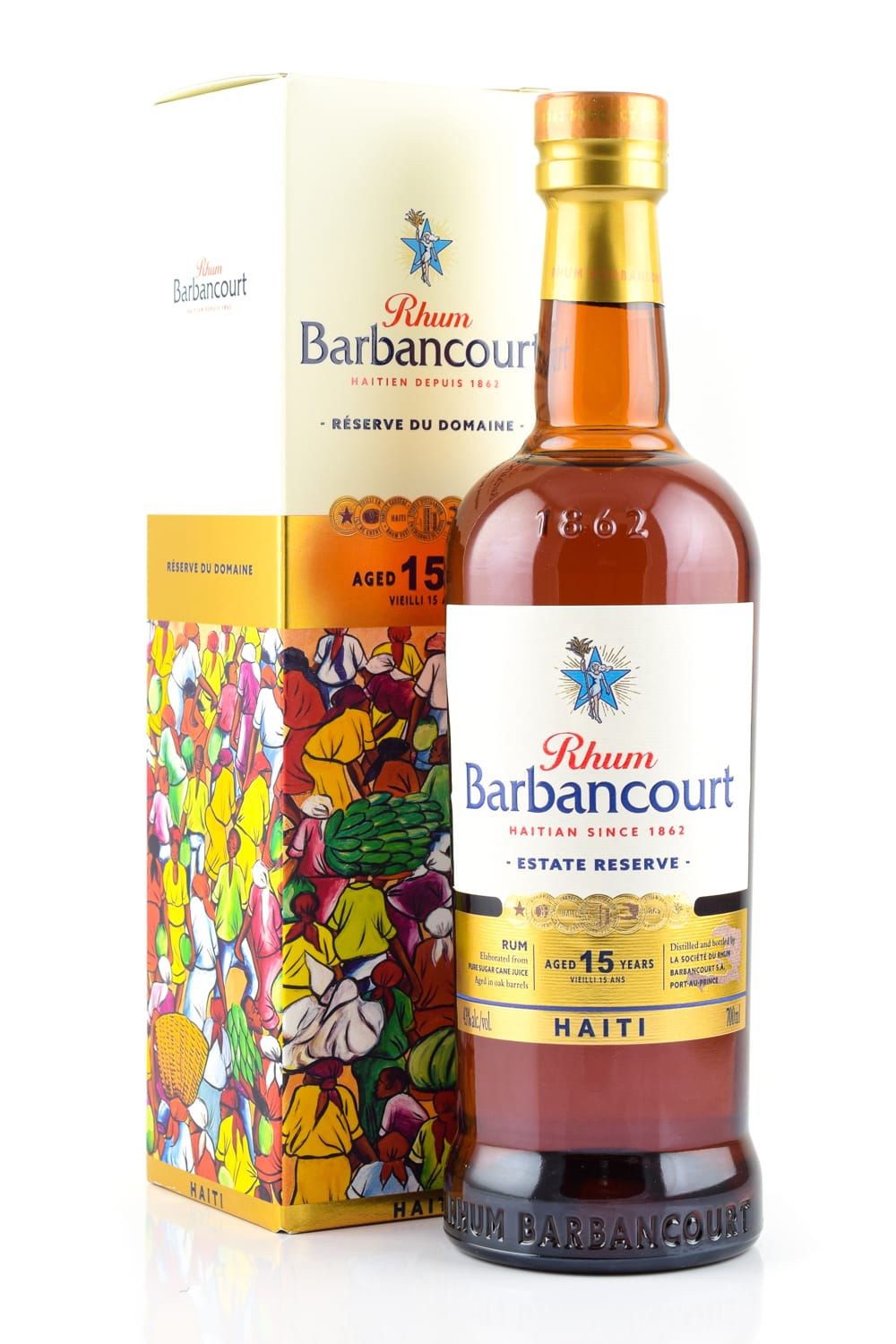 Barbancourt Rhum 15 Jahre 43%vol. 0,7l Barbancourt Rhum 15 Jahre 43%vol. 0,7l