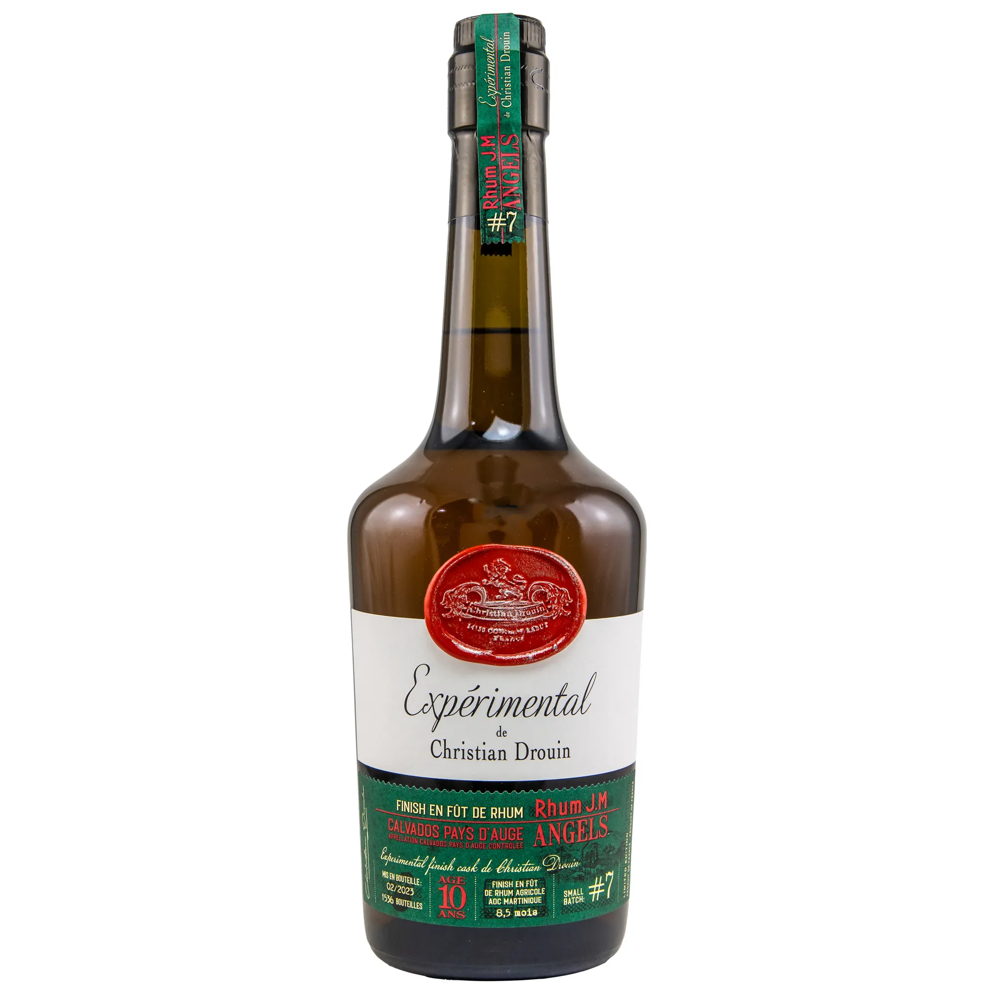 Christian Drouin 10 ans d'âge Rhum JM Angels - Calvados Pays d'Auge