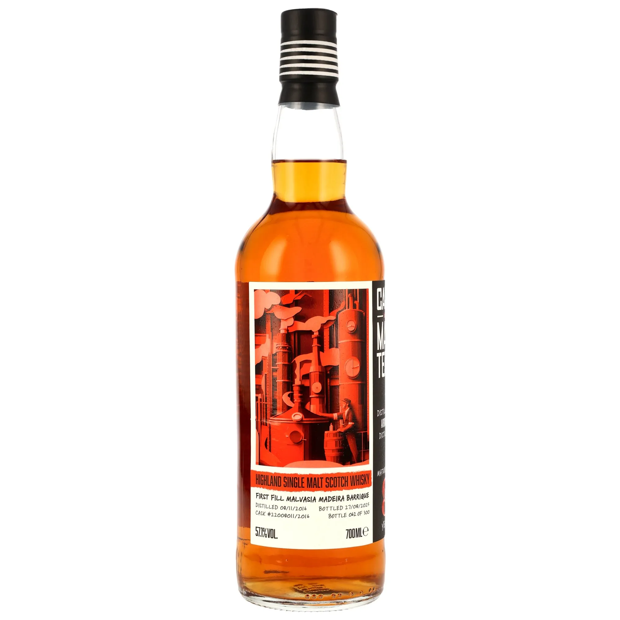 Ardmore 2016/2025 - 8 Jahre - 1st Fill Malvasia Madeira Cask #22008011/2016 - Cask Masters - Brave New Spirits