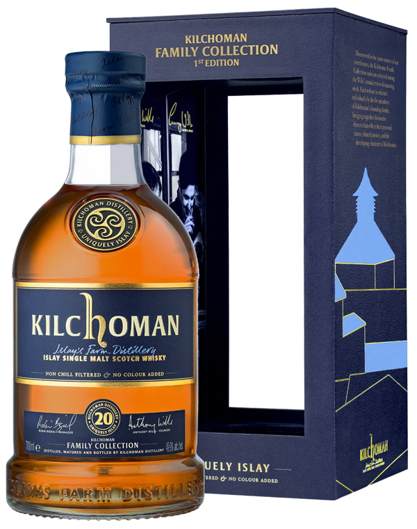 Kilchoman 20 Jahre - Family Collection - Borbon Cask Matured Heavily Peated