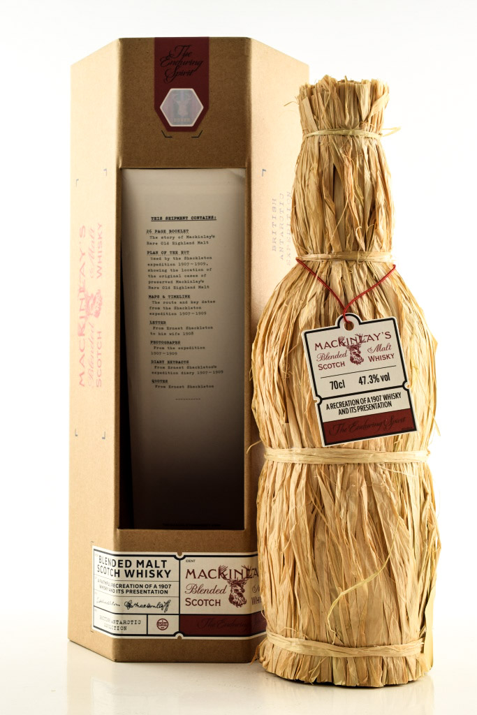 Chas. Mackinlay & Co. Rare Old Blended Whiskey (Shackleton Expedition 1907) 47.3% vol. 0,7l