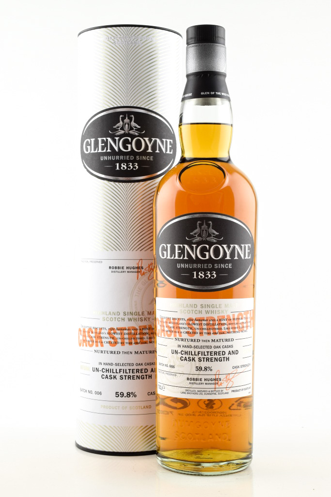 Cask Strength Glengoyne Batch # 006 59.8% vol. 0,7l Cask Strength Glengoyne Batch # 006 59.8% vol. 0,7l