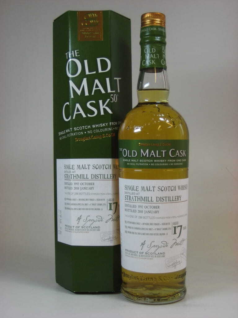 Strathmill 17 Jahre 1992/2010 Refill Hogshead Douglas Laing "Old Malt Cask" 50%vol. 0,7l