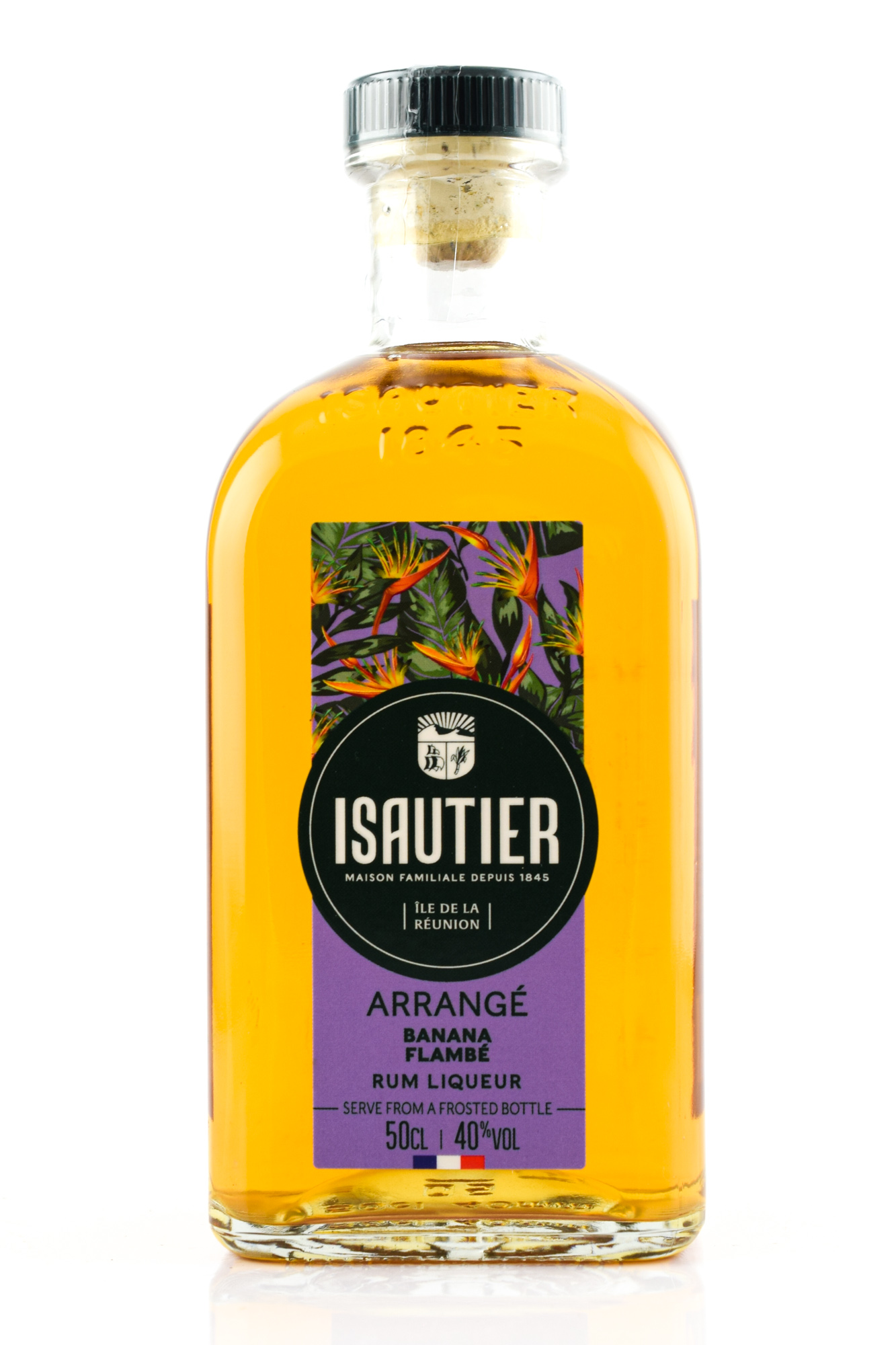 Isautier Arrangé Banana Flambée Liqueur 40%vol. 0,5l