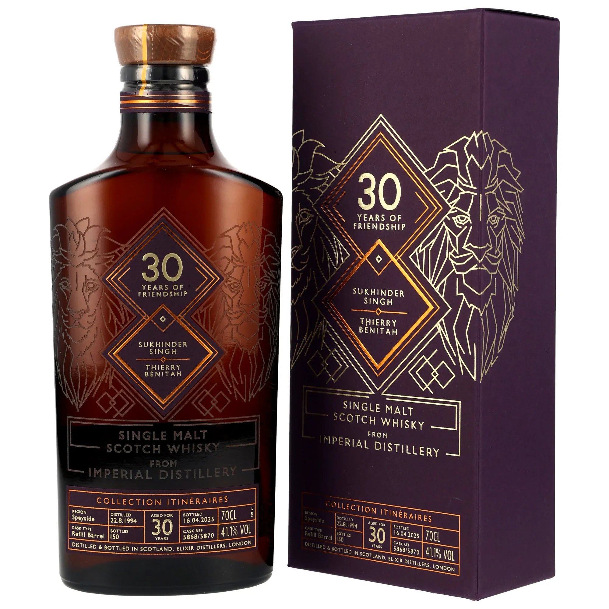 Imperial 30 Year Old 1994 30 years of friendship