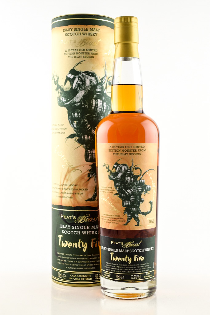 Peat's Beast Twenty Five Cask Strength 52.2% vol. 0,7l
