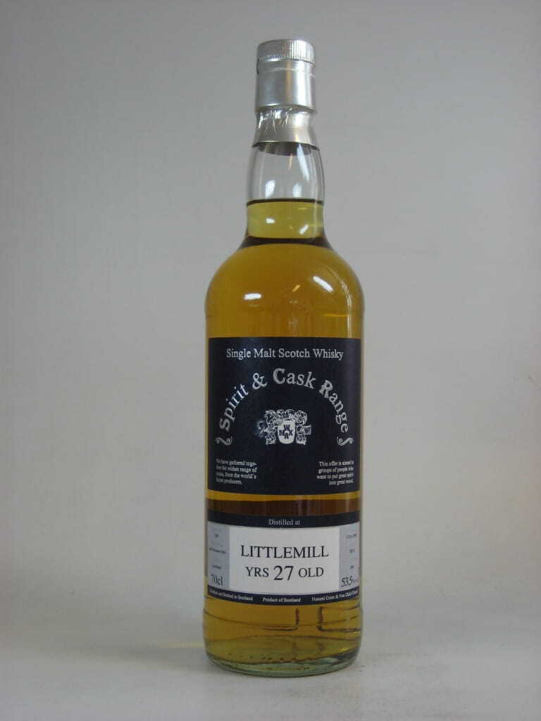 Littlemill 27 Jahre 1985/2012 Single Cask Spirit & Cask Range 53,5%vol. 0,7l