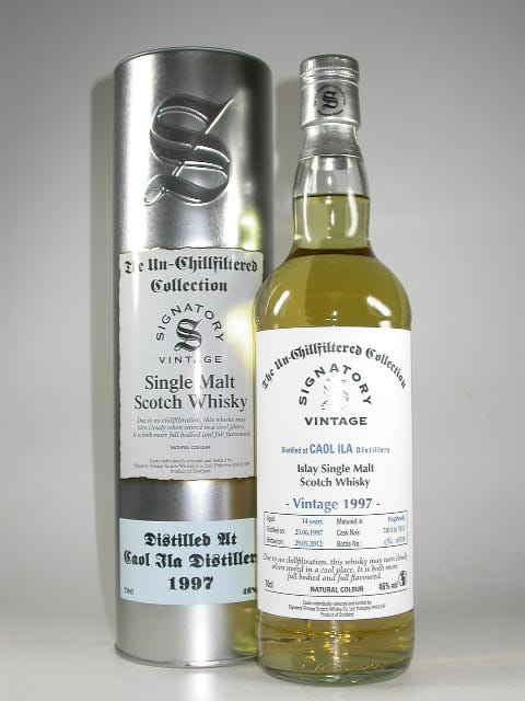 Caol Ila 14 Jahre 1997/2012 Hogshead Un-Chillfiltered Signatory 46%vol. 0,7l