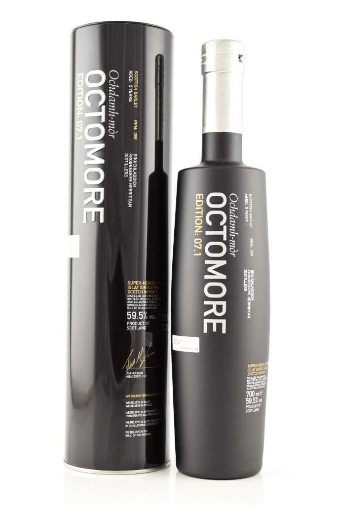 Octomore Edition 07.1_208 five Year Old Scottish Barley 59.5% vol. 0,7l