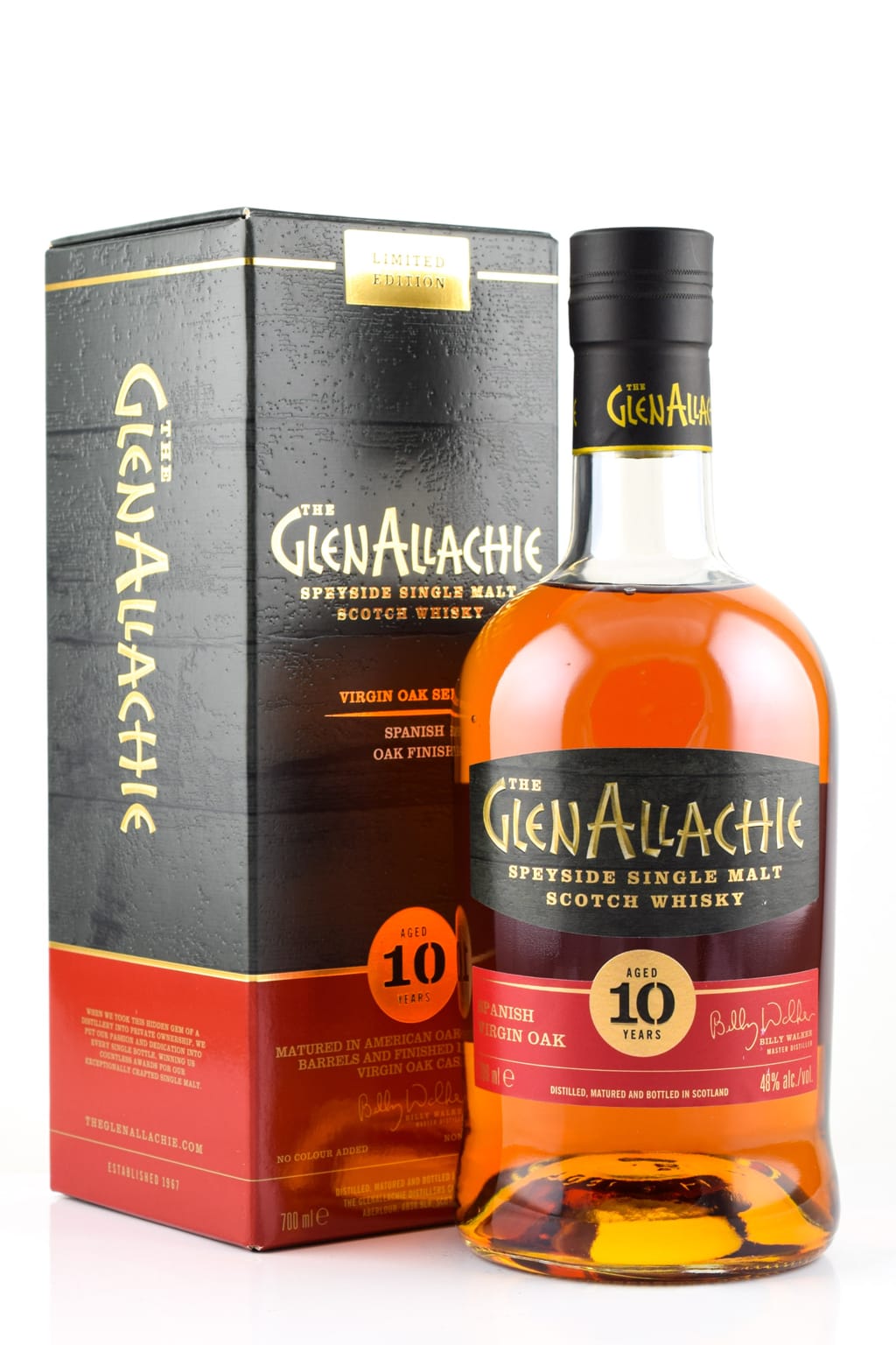 GlenAllachie 10 Jahre Spanish Oak Finish
