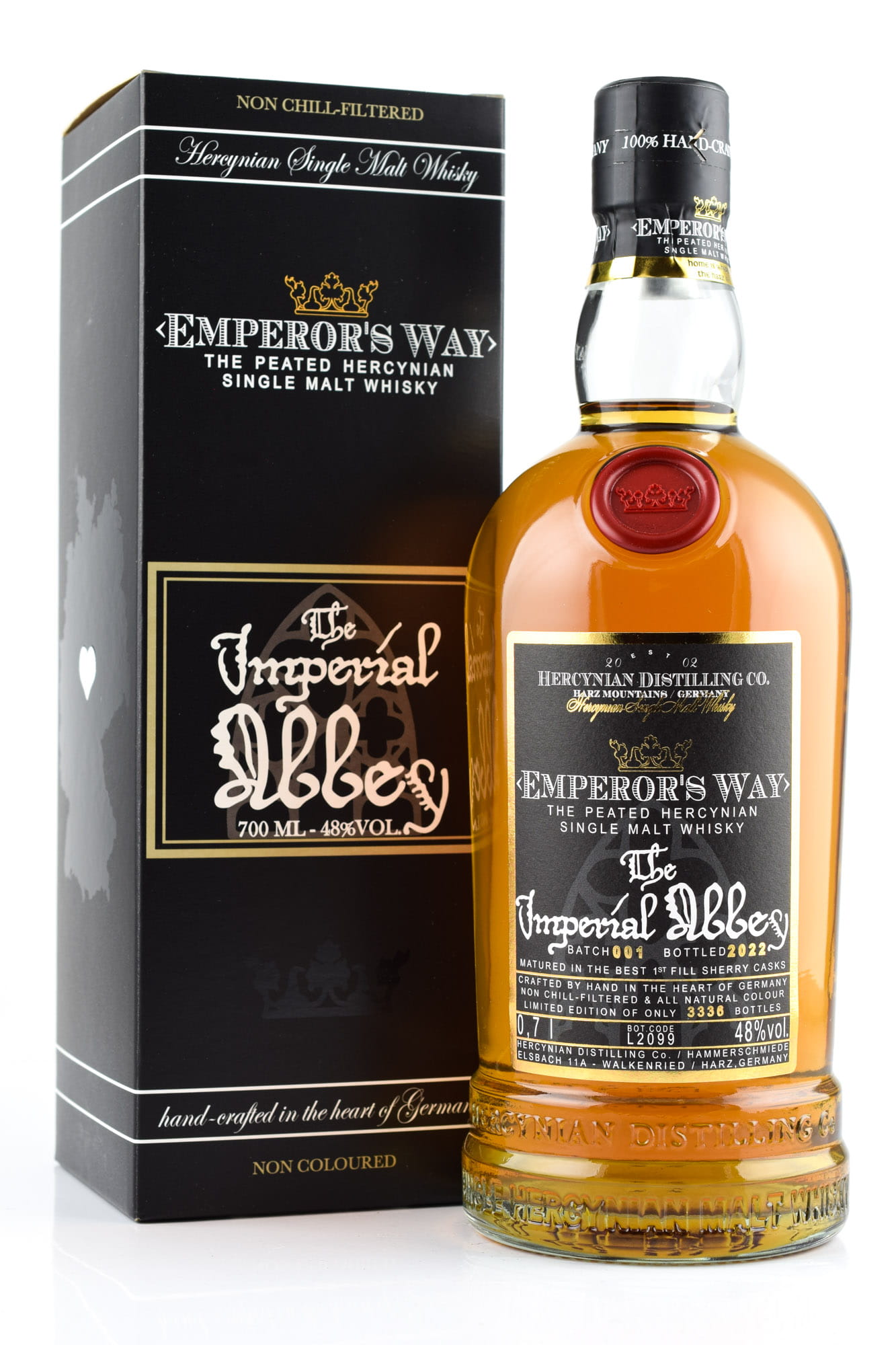ElsBurn Emperor’s Way - The Imperial Abbey - Batch #1 48%vol. 0,7l ElsBurn Emperor’s Way - The Imperial Abbey - Batch #1 48%vol. 0,7l