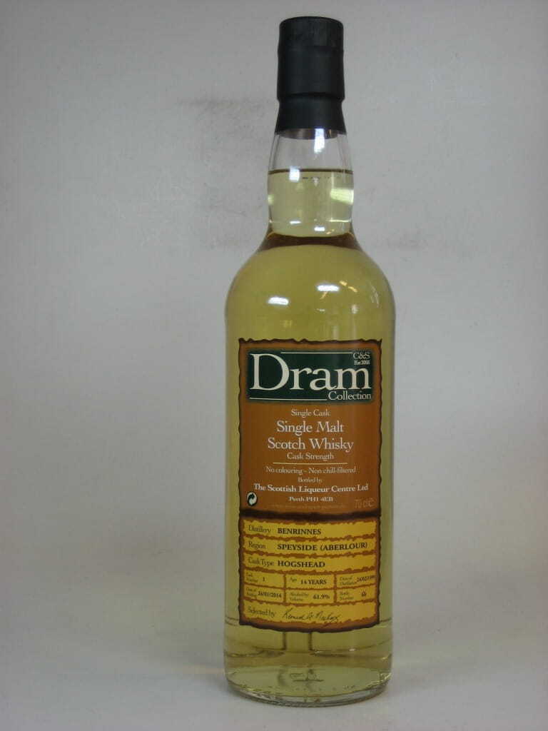 Benrinnes 14 Jahre 1999/2014 - C&S Dram Collection 61,9%vol. 0,7l