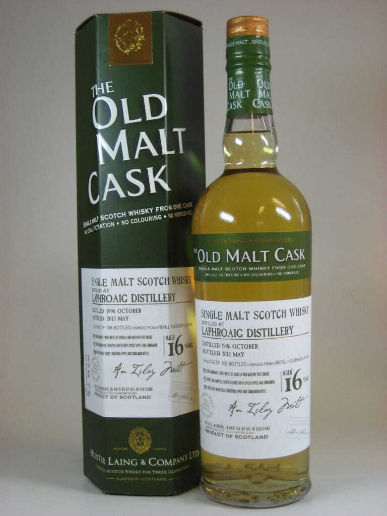 Laphroaig 16 Jahre 1996/2013 Hunter Laing "Old Malt Cask" 50%vol. 0,7l