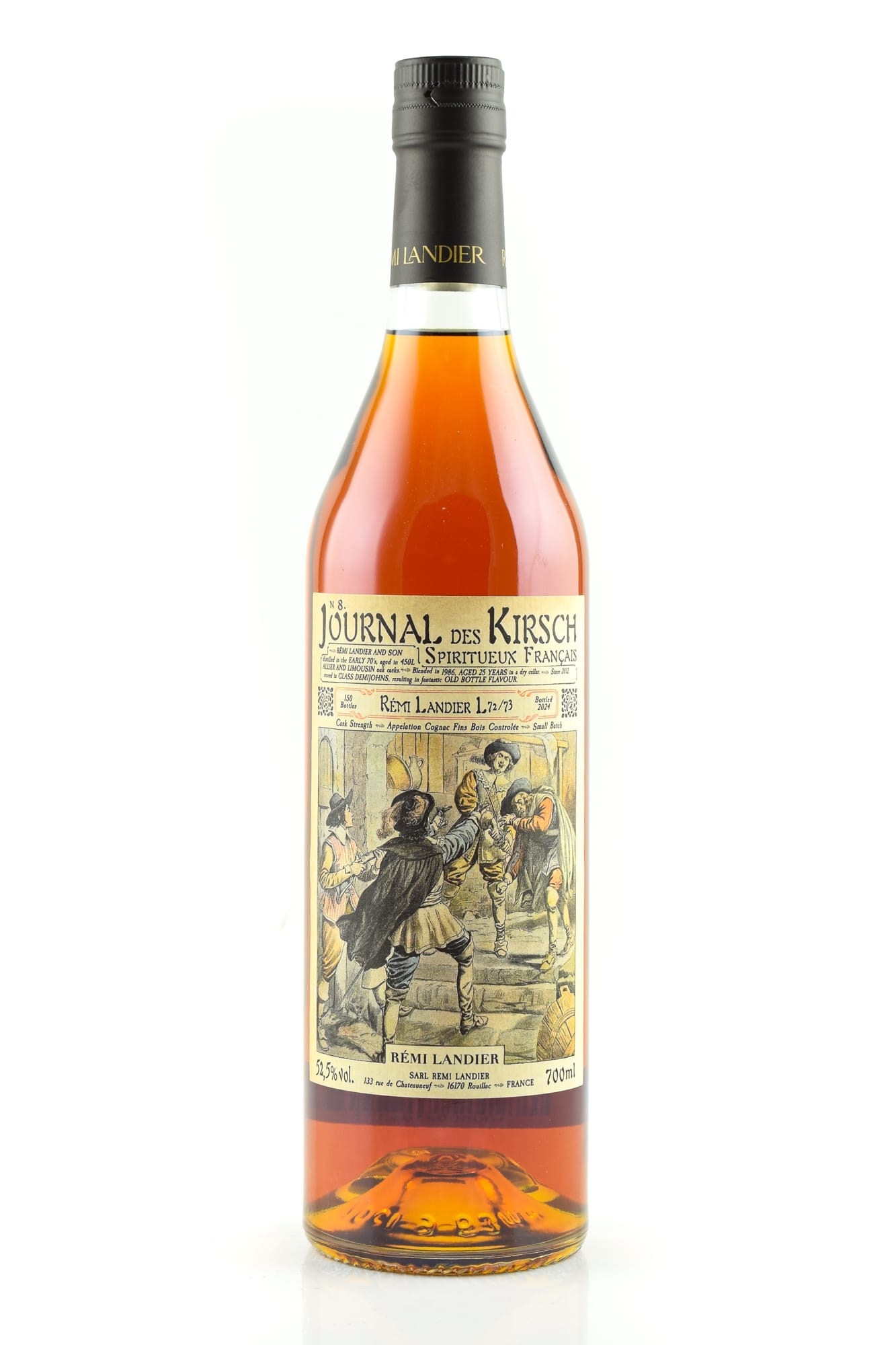 Rémi Landier L72-73 Cognac Fins Bois Très Vieux Journal des Kirsch N. 8