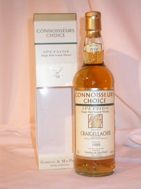 Craigellachie 1989/2006 Gordon & MacPhail Connoisseurs Ch. 43%vol. 0,7l
