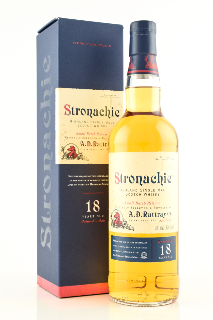 Stronachie (Benrinnes) 18 Year Old 46% vol. 0,7l Stronachie (Benrinnes) 18 Year Old 46% vol. 0,7l